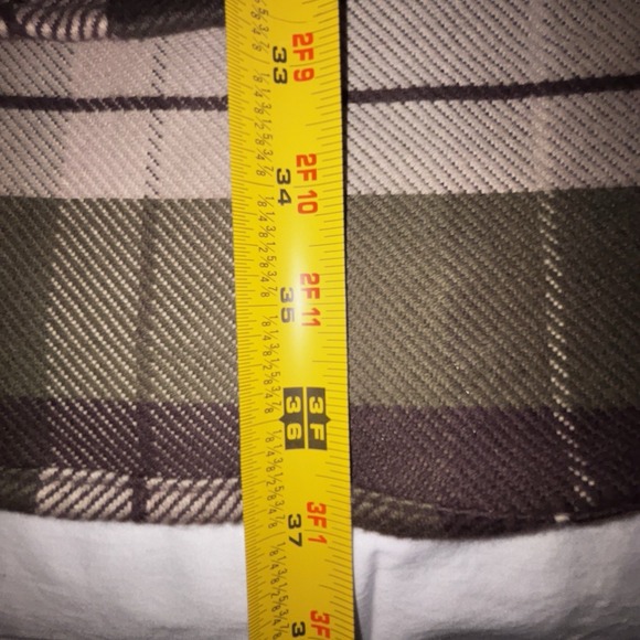 Cabelas Flannel Shirt Mens 4XLT Brown Plaid Button Down Heavy Hunting Outdoors - Picture 7 of 7